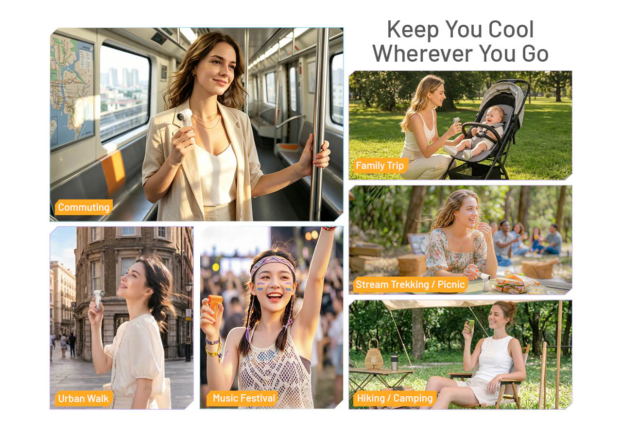 Nitecore NEF nano Palm-Sized High Speed Handheld Fan - Image 13