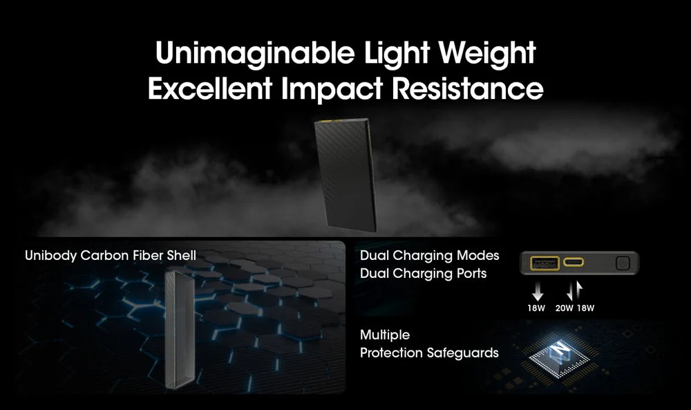 Nitecore Carbo 10000 Lightweight QC 10000mAh Power Bank - Image 2