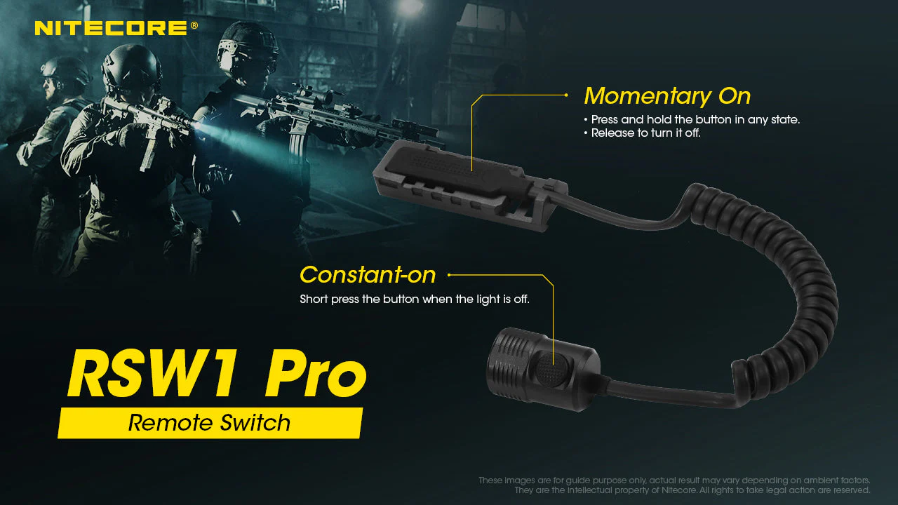 Nitecore MH25 Pro 3300 Lumen Long Throw Rechargeable Hunting Light Kit - Image 5