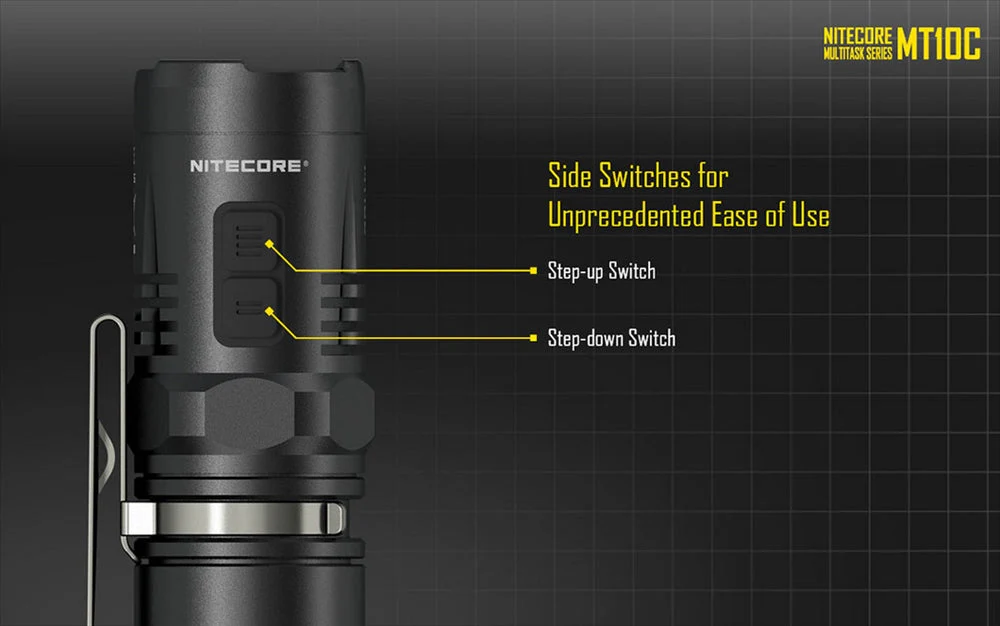 Nitecore MT10C 920 Lumen EDC Flashlight, with Red Light - Image 5