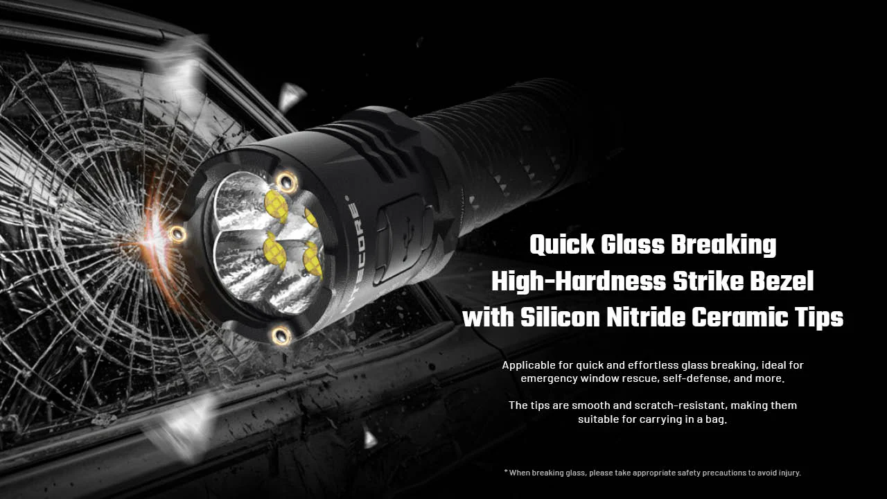 Nitecore P27iX 5000 Lumen Customizable Tactical Flashlight with Multi-Beam Modes - Image 9