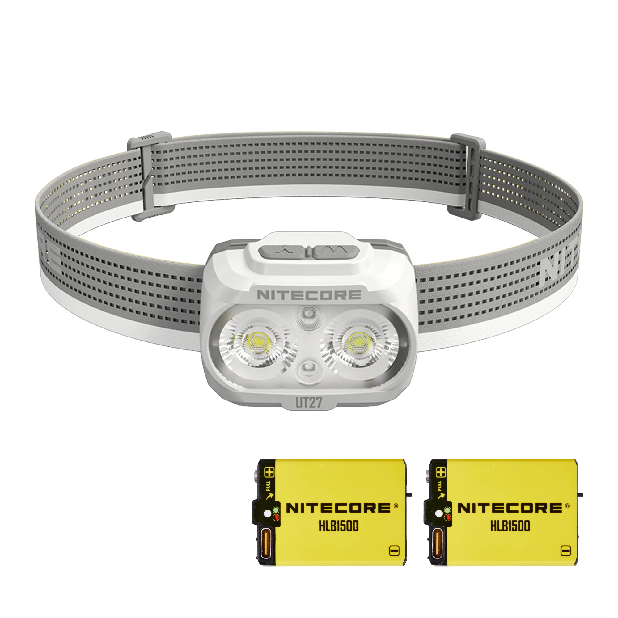 Nitecore UT27 Pro 800 lumen Rechargeable Running Headlamp - Includes Extra HLB-1500 Battery - Image 2