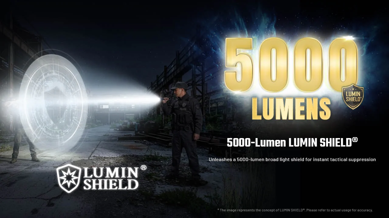 Nitecore P17iX Compact 5000 Lumen Tactical Flashlight with Customizable Controls - Image 5